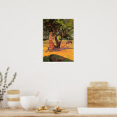 'Mau Taporo' - Paul Gauguin Poster (Küche)