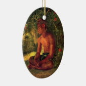 Maua, ein Samoan - John LaFarge Keramikornament (Rechts)