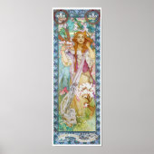 Maud Adams als Joan von Arc, Mucha Poster (Vorne)