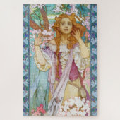 Maud Adams als Joan von Arc, Mucha Puzzle (Vertikal)