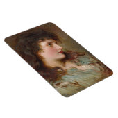Maud (elegantes weibliches Portrait) Magnet (Rechte Seite)
