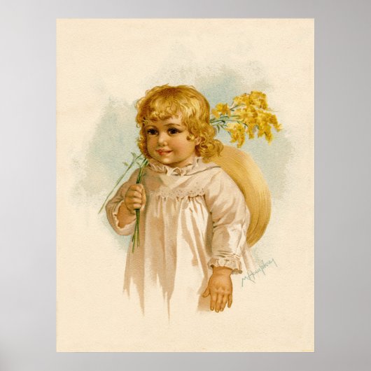 Maud Humphrey Child A Poster (Vorne)