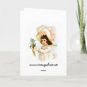 Maud Humphrey: French Child Karte (Rückseite)