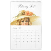 Maud Humphrey: Jahreszeit-Mädchen Kalender (Feb 2027)
