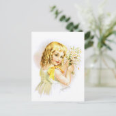 Maud Humphrey: Sommermädchen mit Daisien Postkarte (Stehend Vorderseite)