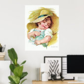 Maud Humphreys schlafendes Kind Poster (Heimbüro)