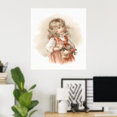 Maud Humphrey's Summer Girl Poster (Heimbüro)