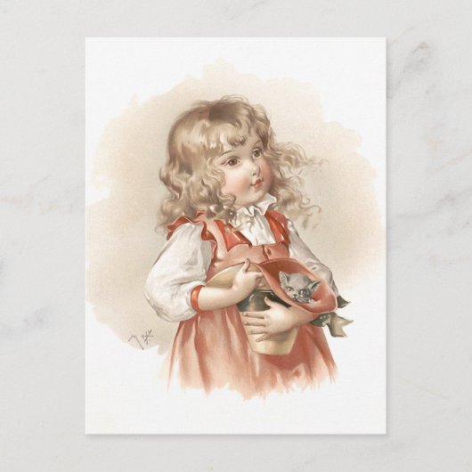 Maud Humphrey's Summer Girl Postkarte (Vorderseite)