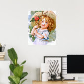 Maud Humphrey's Sweet Little Summer Girl Poster (Heimbüro)