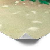 Maud Humphrey's Winter Girl mit Hund Poster (Ecke)