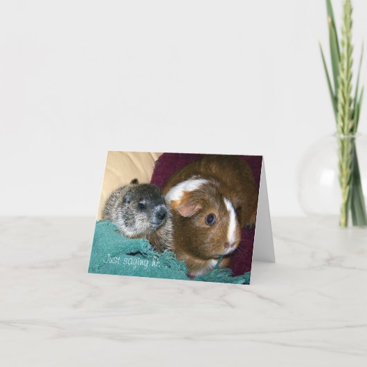 Maud- und Wink-Karte Karte (Vorderseite)