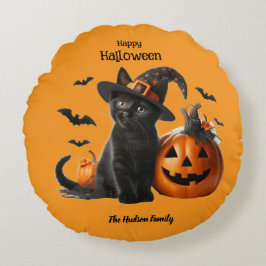 Maude Halloween Rundes Kissen