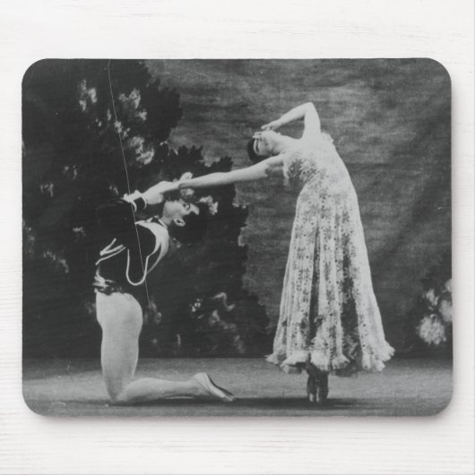 Maude Lloyd und Hugh Laing Mousepad (Vorne)