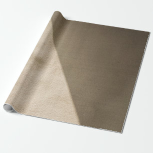 Mauer aus braunem Beton Geschenkpapier