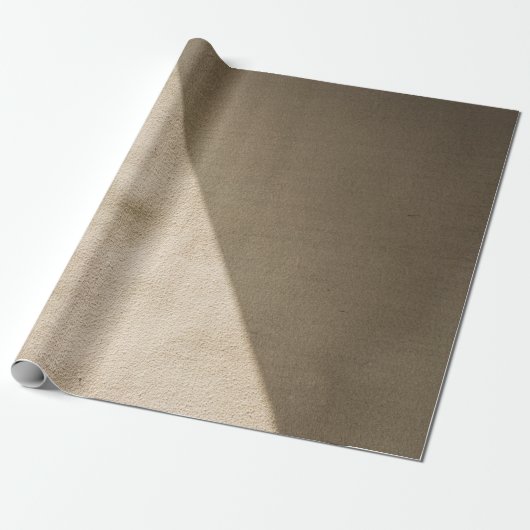Mauer aus braunem Beton Geschenkpapier (Ungerollt)