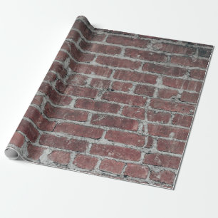 Mauer aus braunem Beton Geschenkpapier