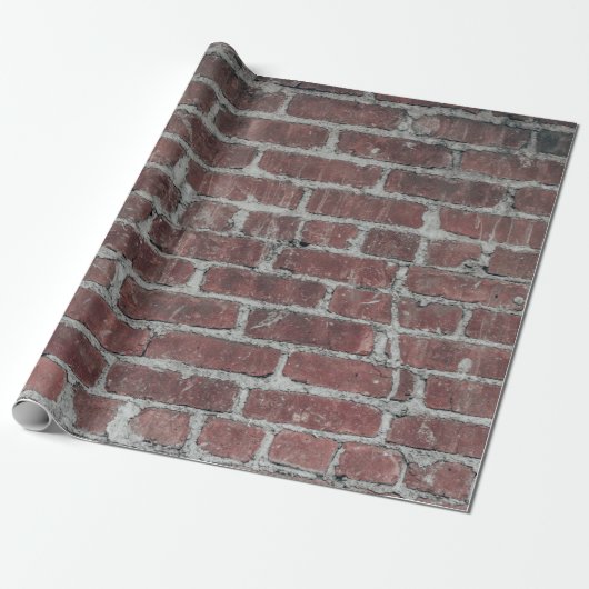 Mauer aus braunem Beton Geschenkpapier (Ungerollt)