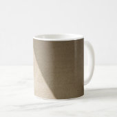 Mauer aus braunem Beton Kaffeetasse (VorderseiteRechts)