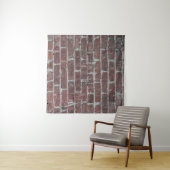 Mauer aus braunem Beton Wandteppich (Beispiel (Horizontal))