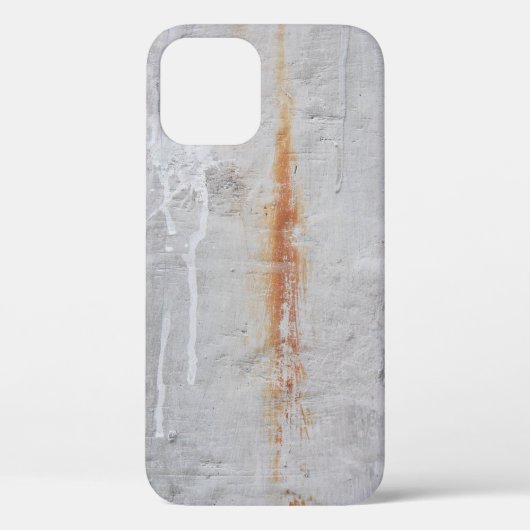 Mauer aus grauem Beton Case-Mate iPhone Hülle (Rückseite)