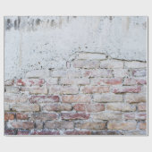 Mauer aus grauem Beton Geschenkpapier (Flach)