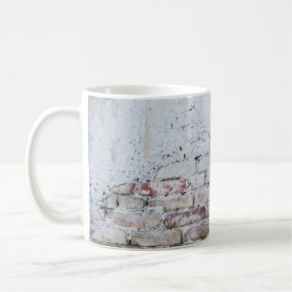 Mauer aus grauem Beton Kaffeetasse