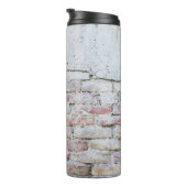 Mauer aus grauem Beton Thermosbecher (Nach rechts gedreht)