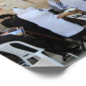 Mauer aus Israel Canvas Print Poster (Ecke)