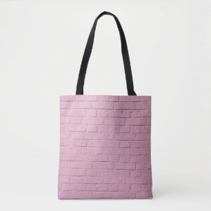 Mauer aus rosa Beton Tasche