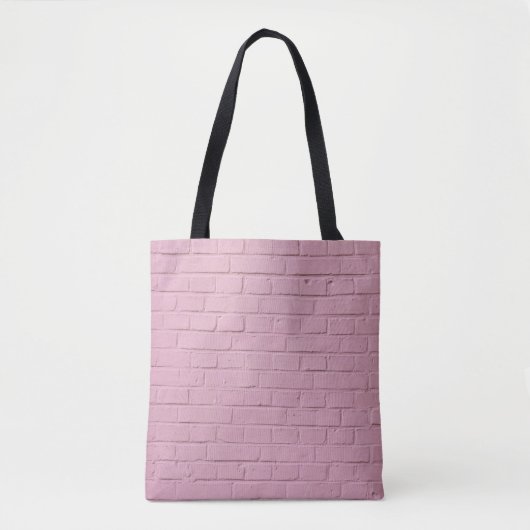 Mauer aus rosa Beton Tasche (Vorderseite)