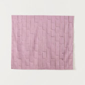 Mauer aus rosa Beton Wandteppich (Vorderseite (Horizontal))