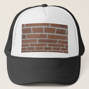 Mauer aus Stein Truckerkappe
