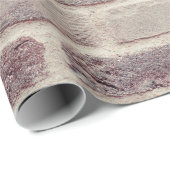 Mauer aus Steinen verschiedener Erdfarben Geschenkpapier (Rolleneckpunkt)