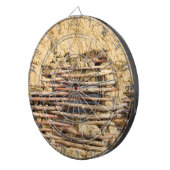 Mauer Dartscheibe (Vorderseite rechts)