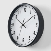 Mauer der klassischen Schule Uhr (Winkel)