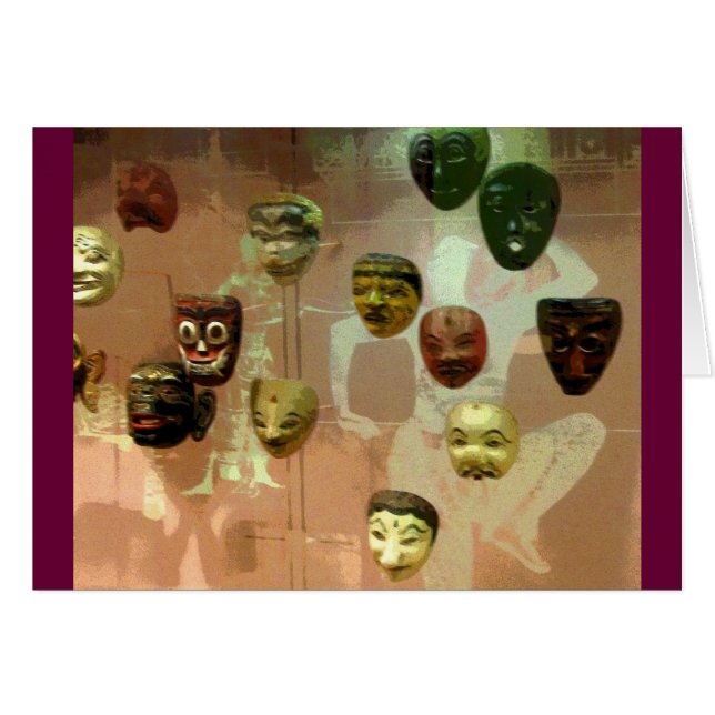 Mauer der Masken (Vorderseite (Horizontal))