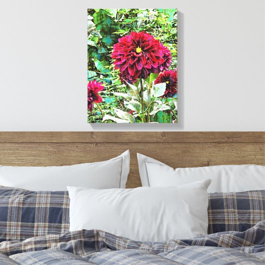 Mauer der Mixed Media Leinwand (Insitu (Schlafzimmer))