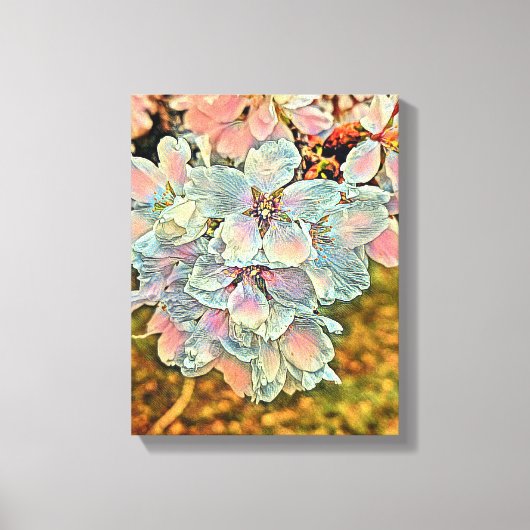 Mauer der Mixed Media Leinwand (Vorderseite)