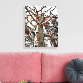 Mauer der Mixed Media Leinwand (Insitu (Wohnzimmer))