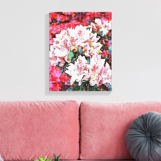 Mauer der Mixed Media Leinwand (Insitu (Wohnzimmer))