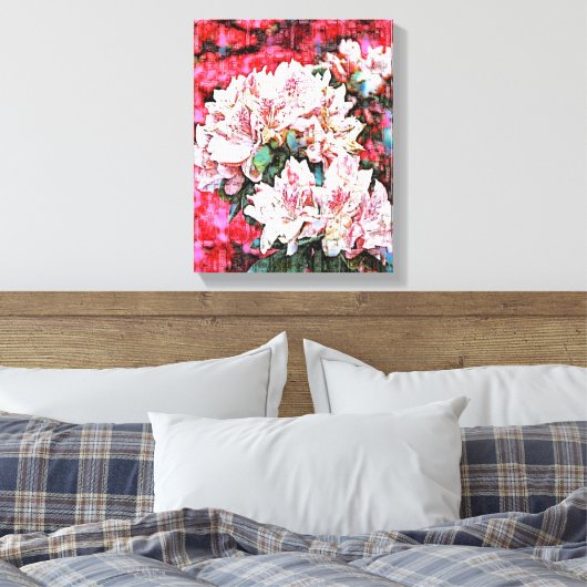 Mauer der Mixed Media Leinwand (Insitu (Schlafzimmer))