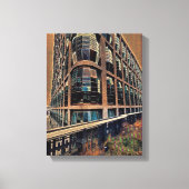 Mauer der Mixed Media Leinwand (Vorderseite)