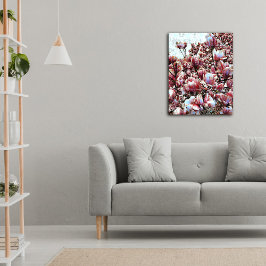 Mauer der Mixed Media Leinwand