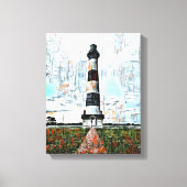 Mauer der Mixed Media Leinwand (Vorderseite)