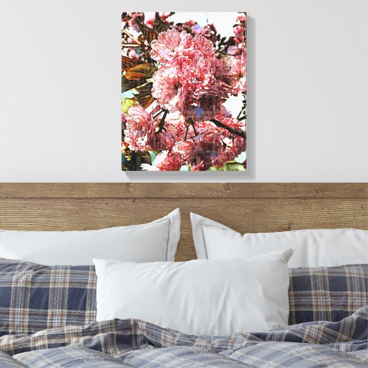 Mauer der Mixed Media Leinwand (Insitu (Schlafzimmer))