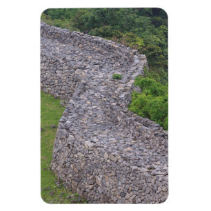Mauer der Nakijin-Burg Magnet