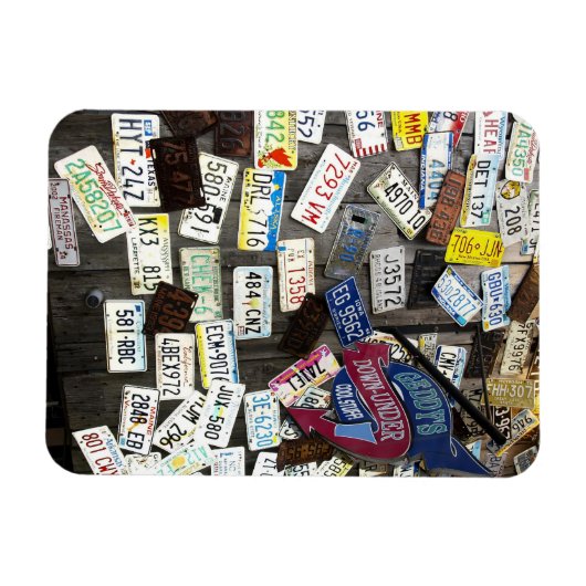 Mauer der Teller Magnet (Horizontal)