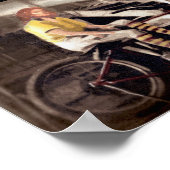 Mauer der Todesopferfrau Poster (Ecke)