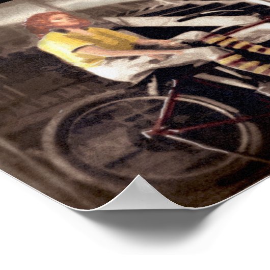 Mauer der Todesopferfrau Poster (Ecke)