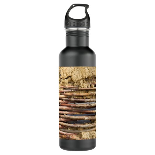 Mauer Edelstahlflasche (Vorderseite)